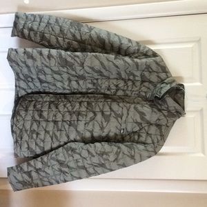 The North Face large button down jacket